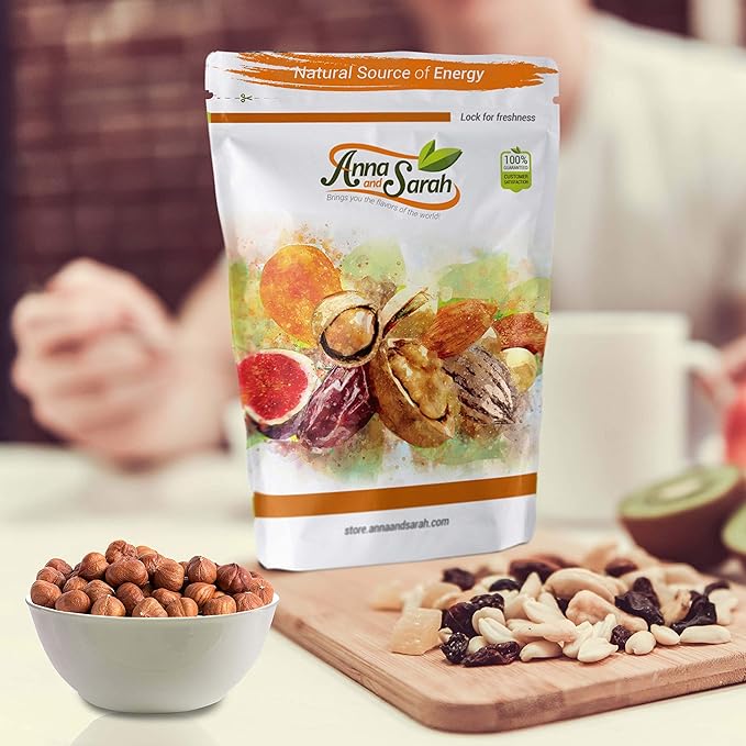 Anna and Sarah Oregon Hazelnuts in Resealable Bag, 5lbs 1 Pack