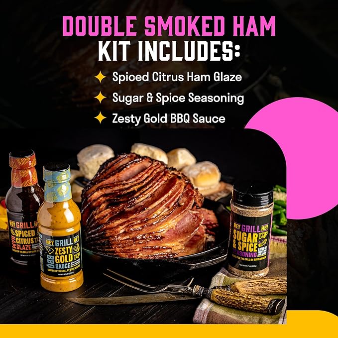 Holiday Kit Bundle | SMOKED TURKEY BRINE KIT & SMOKED HAM KIT | INCLUDES BRINE, SEASONINGS, SAUCES & MORE!