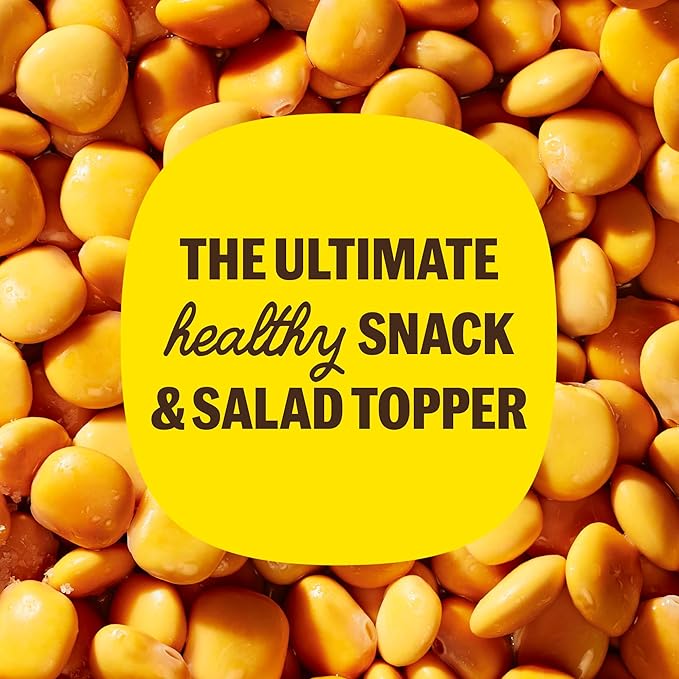 Brami Lupini Beans Snack, Garlic & Rosemary | 7g Plant Protein, 0g Net Carbs | Vegan, Vegetarian, Keto, Plant Based, Mediterranean Diet | 5.3 Ounce (8 Count )