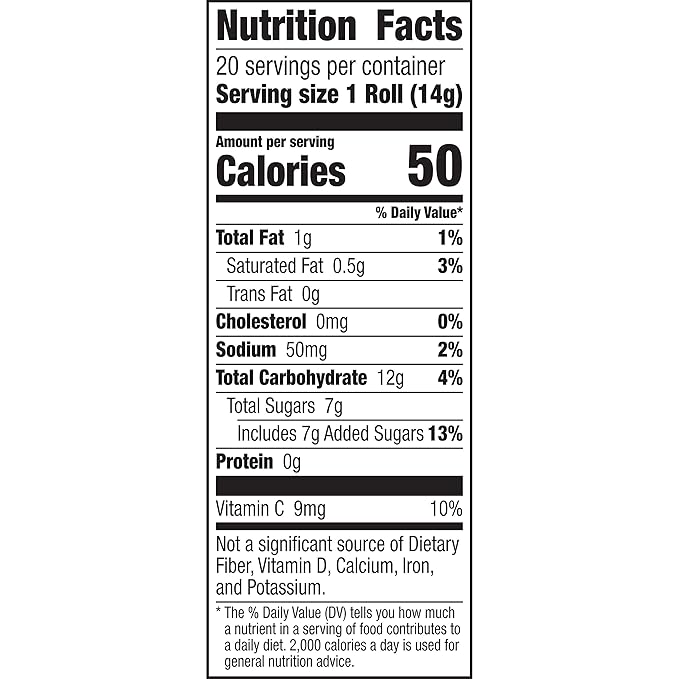 Fruit Roll-Ups Fruit Flavored Snacks, Variety Value Pack, 20 Ct, 10 oz
