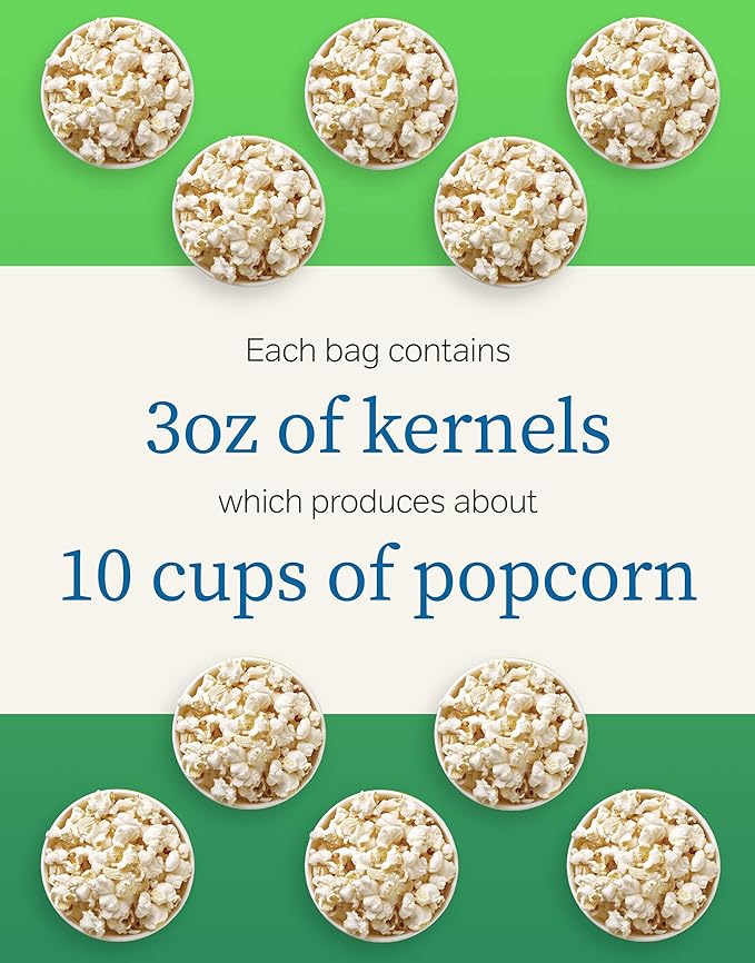 Preferred Popcorn Microwave Popcorn, Non-GMO, Whole Grain, Gluten Free (Jalapeno, 18 Microwavable Bags)