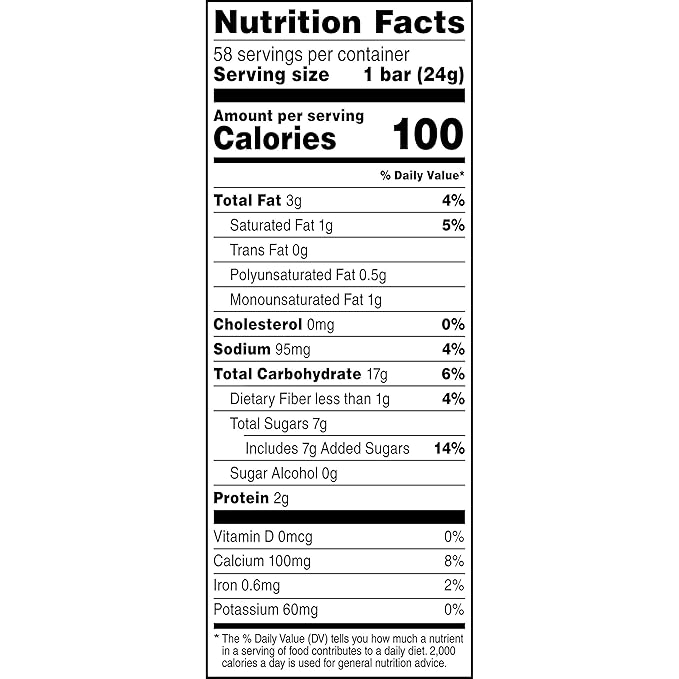 Quaker Chewy Granola Bars, Peanut Butter Chocolate Chip, 58 Count