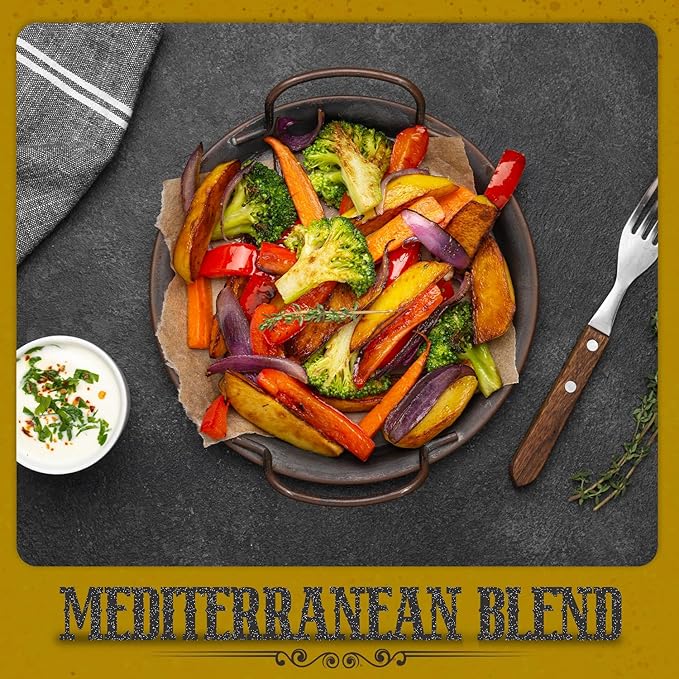 Fresh Finest Mediterranean Blend - 6.63oz (188g) - Herbal, Authentic, Kosher, All-Natural, Non-GMO
