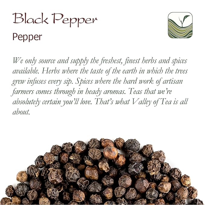 Black Pepper Whole Corns Organic - Gourmet Black Peppercorn - Black Peppercorns For Grinder Refill - Grinder Peppers Peppercorns Whole Pepper Corns Pepper Corn For Grinding Pepper Whole Pepercorn