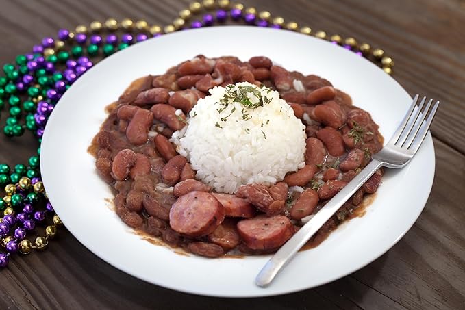 Ragin Cajun Red Beans and Rice 8oz (Pack of 1) - Easy, Authentic, and Delicious - No MSG Added - Seasoned for Authentic Flavor - Innovative and Delicious