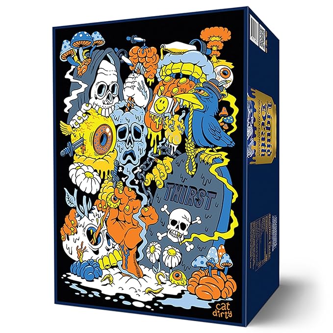 Liquid Death, Dead Billionaire Iced Tea, 8-Pack (19.2oz Cans), Half Lemonade Half Black Tea, Low Calorie, No Artificial Sweeteners, B12 & B6 Vitamins