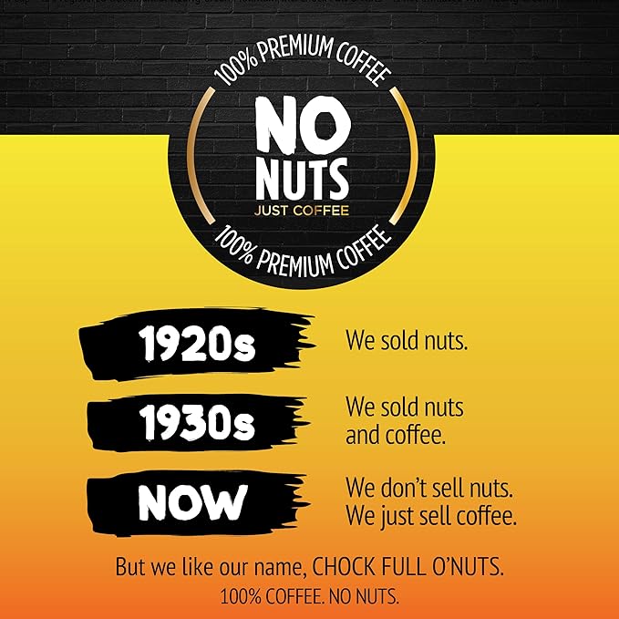Chock full o??„uts Heavenly Original Half Caffeine Ground Coffee ??Premium Beans in Recyclable Steel Can ??Rich Flavor & Aroma, Medium Roast ??Perfect for Drip, Pour-Over, Percolator ??24 Oz Can