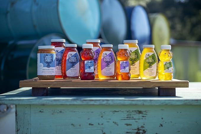 Orchard Pond Tupelo Honey - Rare Harvest from White Ogeechee Tupelo Trees, Handcrafted in North Florida, 100% Pure & Unheated, 16 Ounces