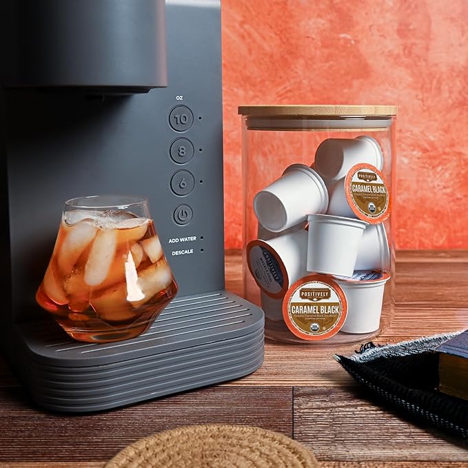 Organic Positively Tea Company, Caramel Black Tea, K-Cup Compatible, 24 Pods