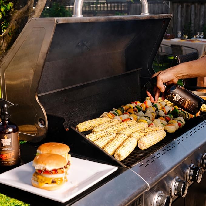 Spritz King Culinary Basting Spray: For Grilling, Smoking, Air Frying - Delicious Dark Bark, Flavorful Crust & Moisture-Sealing Power - Great on Meats or Veggies (16 Ounce Original)