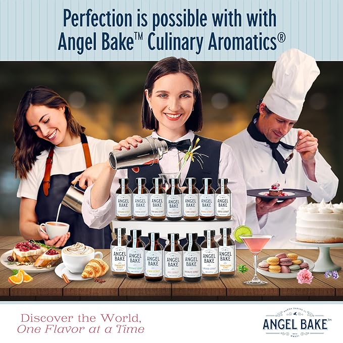 Pure Valencia Orange Extract, Five Times Strength ??Perfect for Baking, Mixology & Culinary Creations ??Natural Flavoring, Keto Friendly, Vegan, Gluten Free (2 Oz Extract with Latex-Free Dropper)