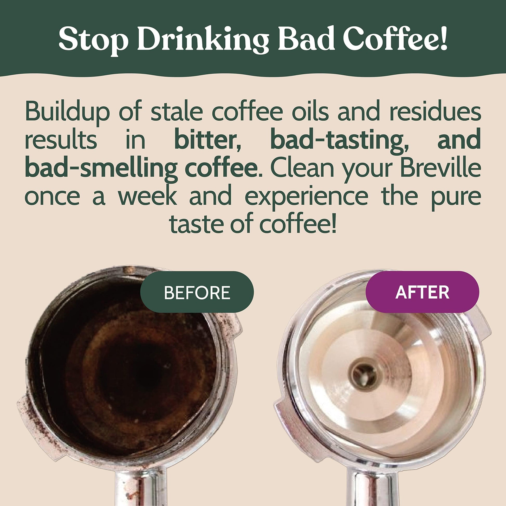 Roobi Breville Compatible Espresso Machine Cleaning & Maintenance Kit