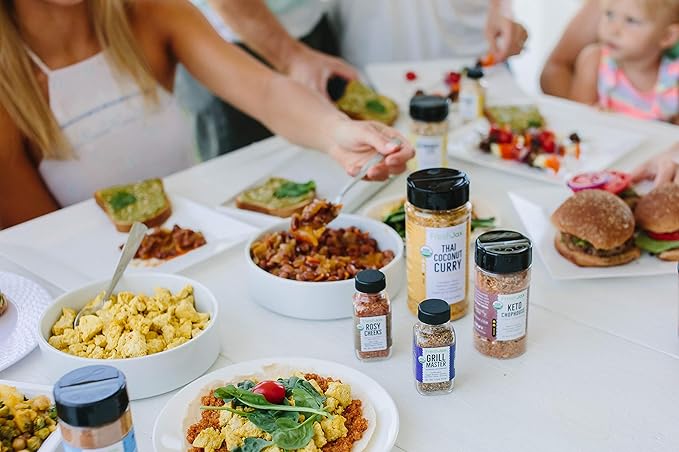 FreshJax Organic Citrus Pepper Seasoning ??5.7 oz | Zesty Lemon Pepper Spice Blend for Chicken, Seafood, Veggies & Salads | Non-GMO, Gluten-Free, Keto, Paleo | No Preservatives