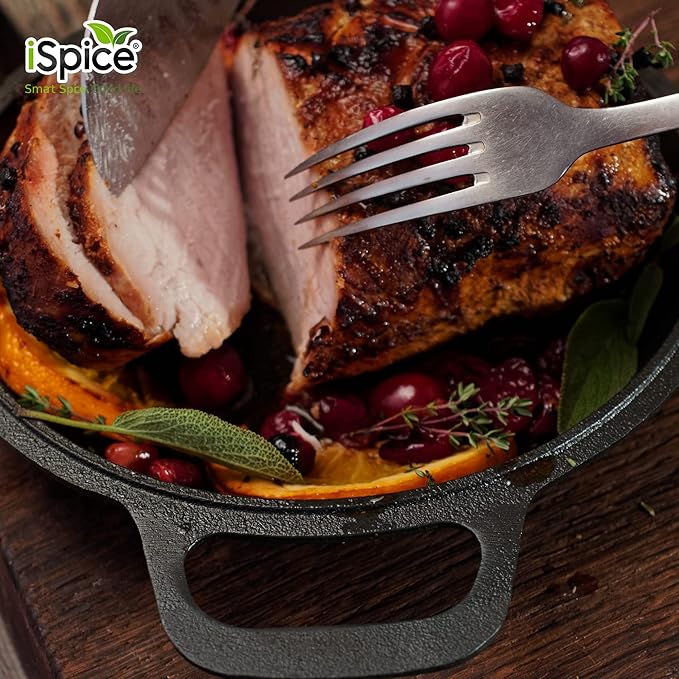 iSpice - Salt-Free | Sugar free | 100% Pure Wellness Pork Seasoning Fat Free Super Spice Blend | All Natural