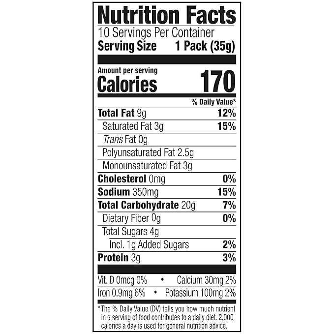 Lance Sandwich Crackers, Toasty Cheddar, 10 Individually Wrapped Packs, 6 Sandwiches Each