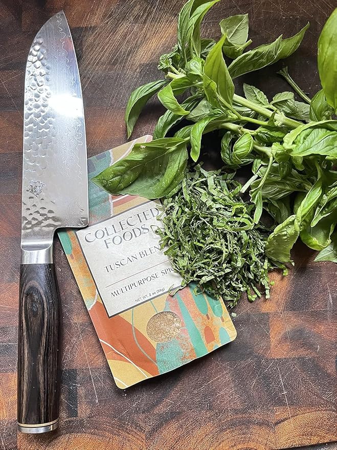 Collected Foods Italian Tuscan Seasoning | All-Natural Spice Blend | Small Batch Mix for Grilling, Pasta, Vegetables, Dressings & Olive Oil Dipping | Non-GMO, Gluten-Free, No Artificial Flavors | 2 oz