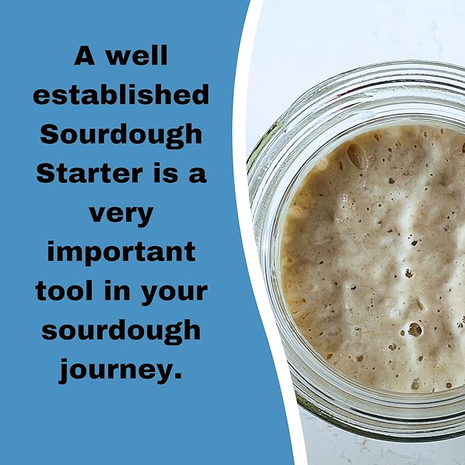 100 Year Old San Francisco Sourdough Starter | Our Great Grandfather's Starter from 1916 | Easy to follow instructions | Includes detailed instructions and recipe |