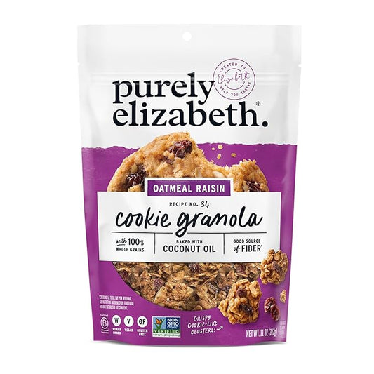 Purely Elizabeth Granola Ckie Oatml Raisn 11 OZ