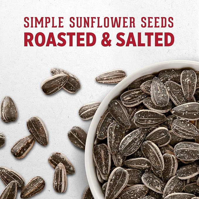 DAVID SEEDS Roasted and Salted Jalapeño Hot Salsa Jumbo Sunflower Seeds, Keto Friendly, 5.25 oz, 12 Pack