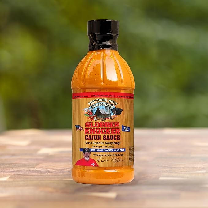 Slobber Knocker Cajun Sauce, 16 oz