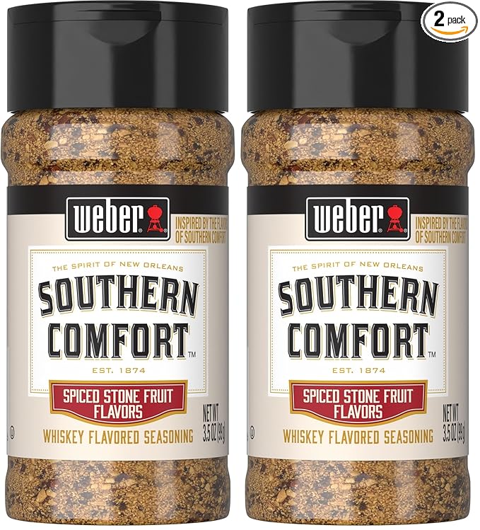Weber Southern Comfort Whiskey Flavored Seasoning, 3.5 Ounce (Pack of 2)
