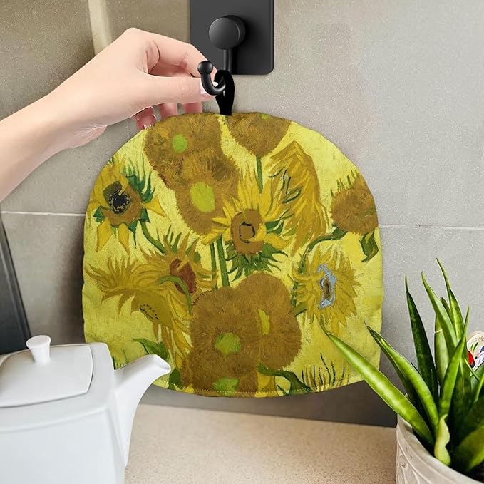 Tea Cozy for Teapot Insulated Starry Night Teapot Cozy for Keeping Warm Durable Tea Pot Decor Dust Home Kitchen Decorative Teapot Protector for Gifts