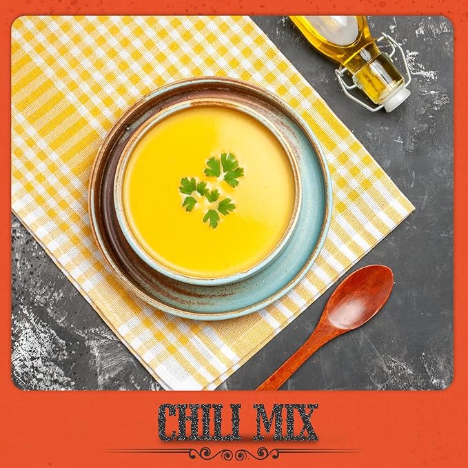 Fresh Finest Chili Mix - 4.30oz (122g) - Fiery, Authentic, Kosher, All-Natural, Non-GMO, Gluten-Free