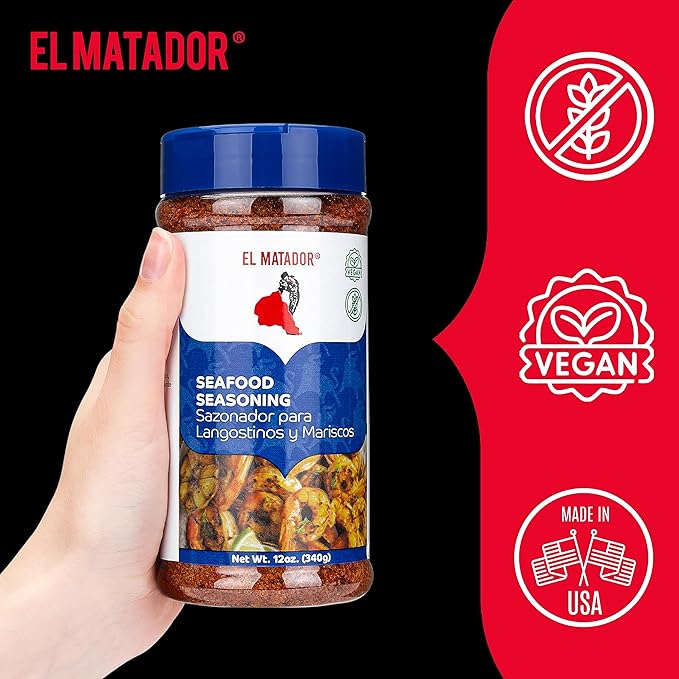 El Matador Seafood Seasoning 12 oz.