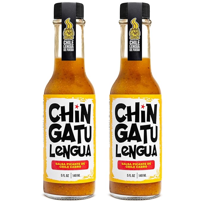 Hot Sauce | Chile Lengua de Fuego (Pack of 2, Cabro)