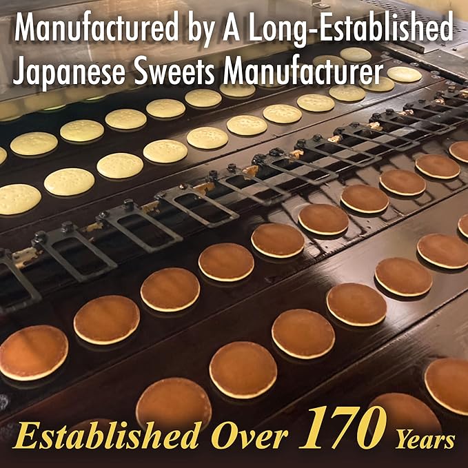 YAMASAN KYOTO UJI Dorayaki Japanese Matcha Sweet Bean Paste Pancake, Traditional Japanese Wagashi Sweets, Cute Mini Size, Matcha Candy, Individually Wrapped, Made in Japan 184g(6.49oz)