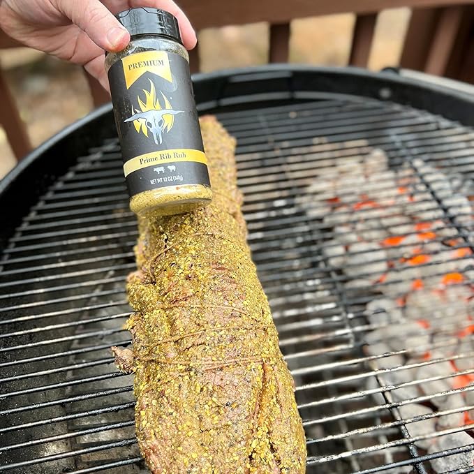 Gourmet Prime Rib Seasoning | Prime Rib Rub for Prime Rib Roasts, Briskets, Steaks, Burgers and Beef | Runnin??Wild Foods, 12 ounces