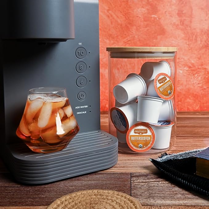 Organic Positively Tea Company, Butterscotch Black Tea, K-Cup Compatible, 96 Pods