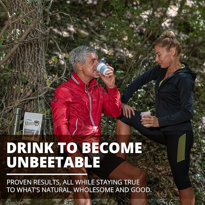 UNBEETABREW Organic Instant Coffee ??Superfood Boost with Beet Juice, Adaptogens, L-Theanine & D-Ribose ??Boost Focus, Strength & Stamina ??Organic Instant Arabica Beans - Made in USA - 60 Servings