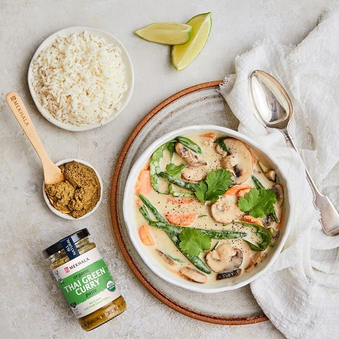 Mekhala Organic Gluten-Free Thai Green Curry Paste 3.53oz