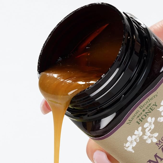 Mason Brothers’ Raw Manuka Honey MGO 829+ | 17.6oz New Zealand Honey, MGO Certified