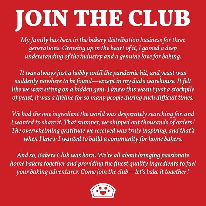 Bakers Club Artisan Dough Conditioner ??Bread Improver & Baking Enhancer for Better Texture, Volume & Shelf Life ??Sourdough, Pizza Crust, Bagels, Muffins, Cakes, Cookies & Pies Enhances Any Flour 10oz