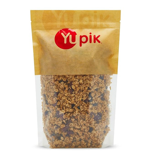 Yupik Granola Cereal, Chunky Berry Patch, 2.2 lb, a granola mix of oats, currants, cranberries, and honey (Pack of 1)