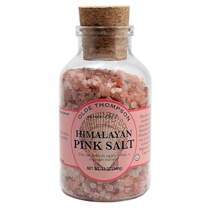 Olde Thompson Himalayan Pink Salt, Coarse Grain, Refill For Salt Grinders, 12 Ounce