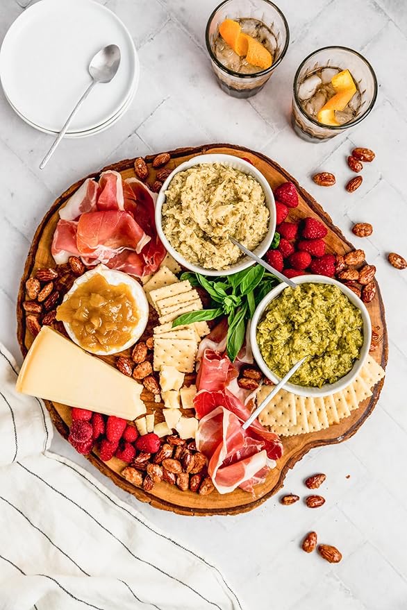 Perfect Choice Variety Pack with Delicious Artichoke Bruschetta, Green Asparagus Bruschetta & Caramelized Onion - Ready-to-eat Spread Ideal for Burgers, Sandwiches, Meats And More - Pack of 3