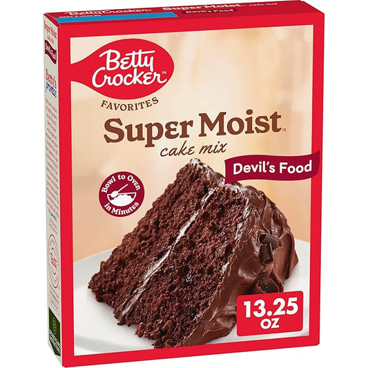 Betty Crocker Favorites Super Moist Devil???Food Cake Mix, 13.25 oz