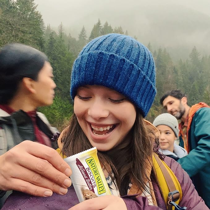 Nature Valley Biscuit Sandwiches, Almond Butter, 5 ct, 6.75 OZ (Pack of 12)