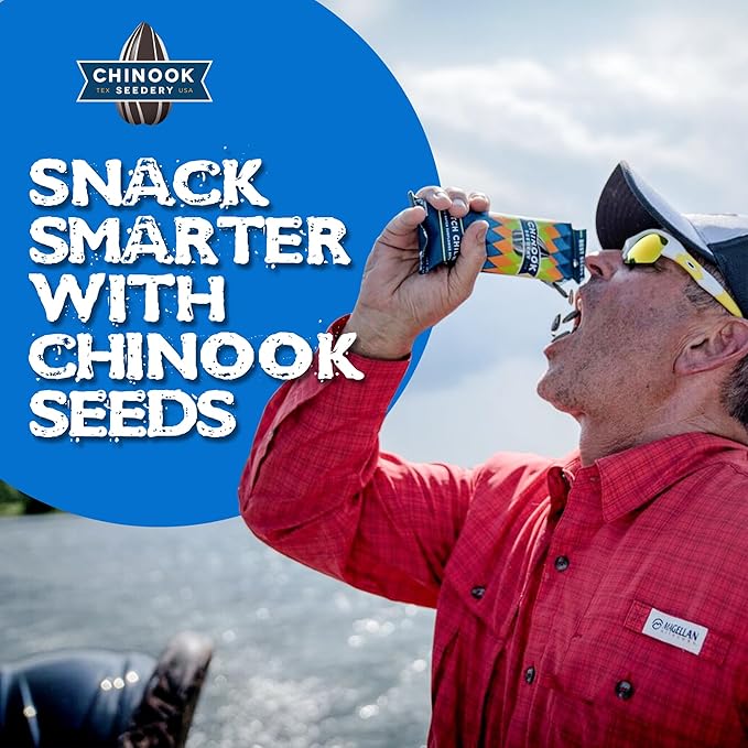 Chinook Seedery Roasted Sunflower Seeds to Eat - 8 Flavor Sampler Pack 1.5 oz (Pack of 8) Jumbo Low Sodium Sunflower Seeds Keto Snacks - Adventure, Baseball, School Snacks -Gluten Free, Non GMO Snacks