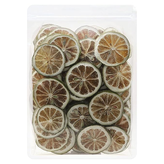 iGAOZM Dried Lime Slices,3.52OZ/100g,Dehydrated Dry Lime For Cocktails,No Additives,No Sugar Added,Dried Fruit Citrus slices For Margarita Garnish,Tea & Drink,Baking & Decoration