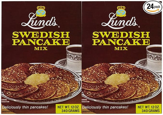 Lund's Swedish Pancake Mix - 12 oz - 2 ct