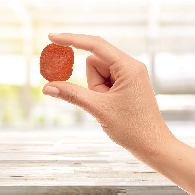 Traina Home Grown California Sun Dried Ruby Royal Apricot Halves - SEASONAL/LIMITED - Healthy, No Sugar Added, Non GMO, Gluten Free, Kosher Certified, Vegan, Packed in Resealable Pouch (2 lbs)