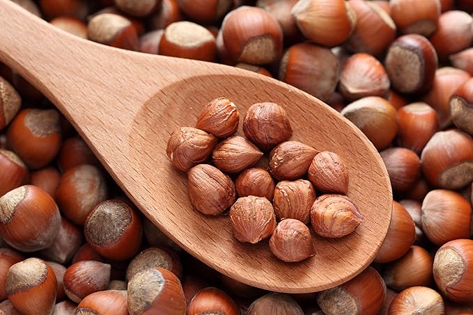 Cerez Pazari Turkish Raw Hazelnuts (Filberts), No Shell Natural Unsalted Hazelnuts, Healthy Keto Paleo Diet Snacks, Premium Quality, Gluten-Free, Vegan, Non-GMO, Resealable Bag, 3 lbs