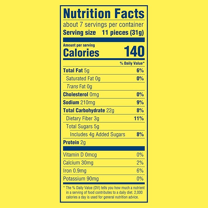 Wheat Thins BIG Snacks, Whole Grain Wheat Crackers, Bulk Snack Crackers, 6 - 8 oz Boxes
