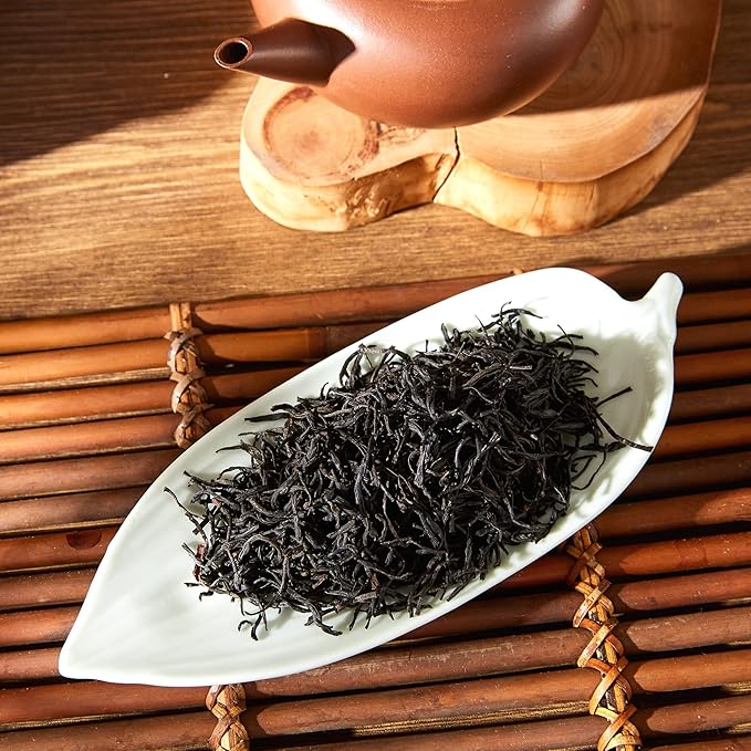 ChaWuWarmSun [B] Lapsang Souchong Black Tea,No Smokey,3.5oz/100g,Loose Leaf Chinese Hong Cha