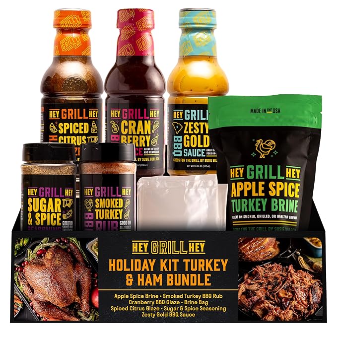 Holiday Kit Bundle | SMOKED TURKEY BRINE KIT & SMOKED HAM KIT | INCLUDES BRINE, SEASONINGS, SAUCES & MORE!