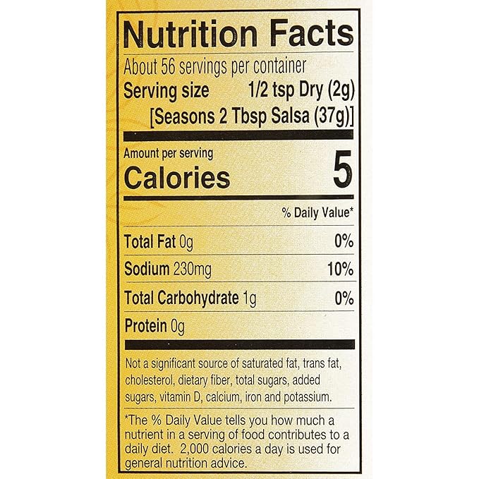 Mrs. Wages Medium Salsa Canning Mix, Easy-To-Use, Simple Homemade Salsa, Flavorful Spice, Enhance Your Tomatoes, 4 oz Packet (Value Pack Of 6)